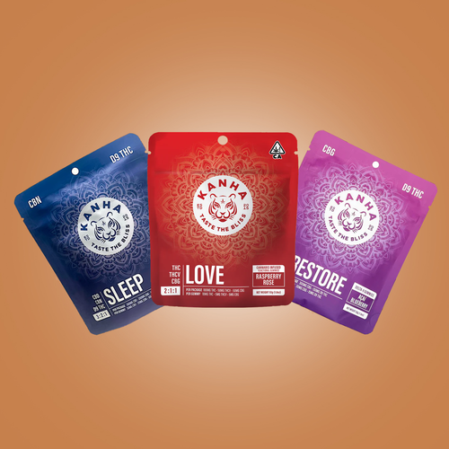 Kanha CBG/THC Delta 9 Gummies 10ct