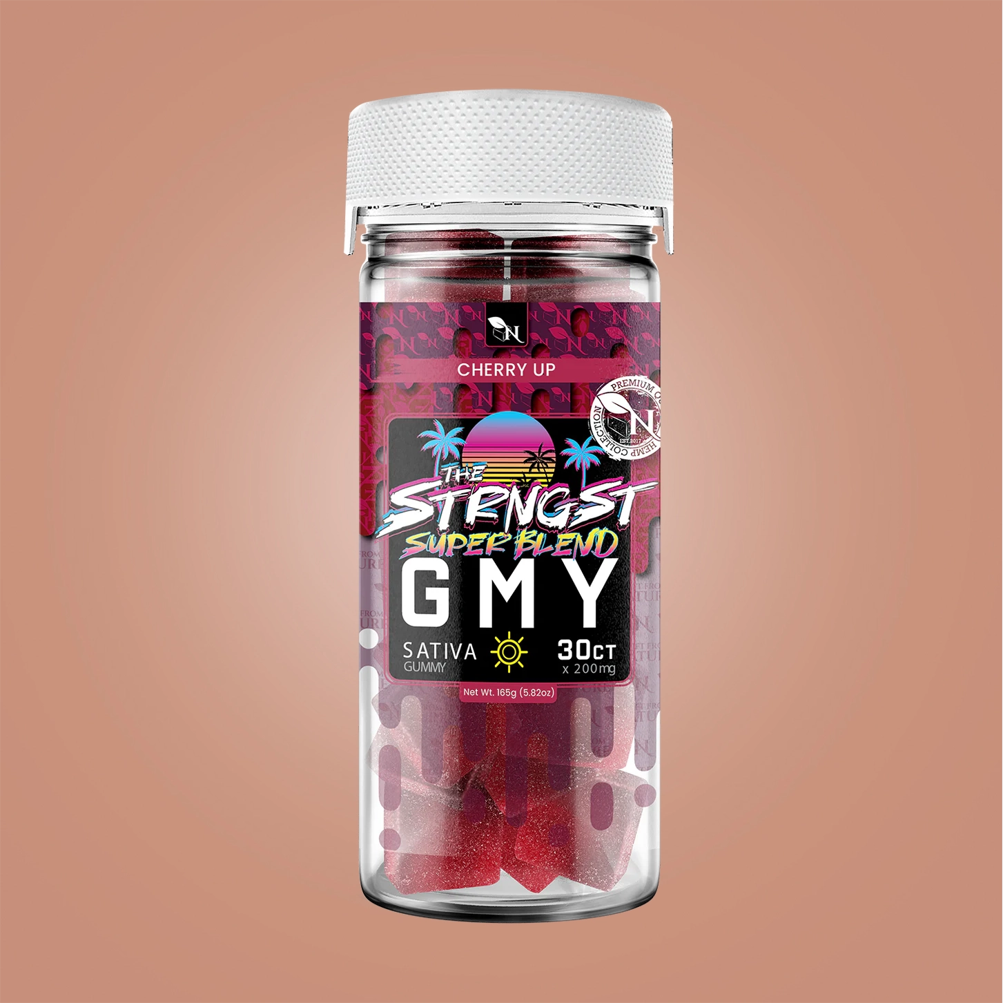 The STRNGST GMY 30ct 200mg Jar
