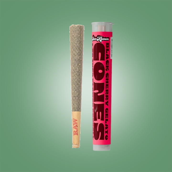 BLACK CHERRY GELATO CONES