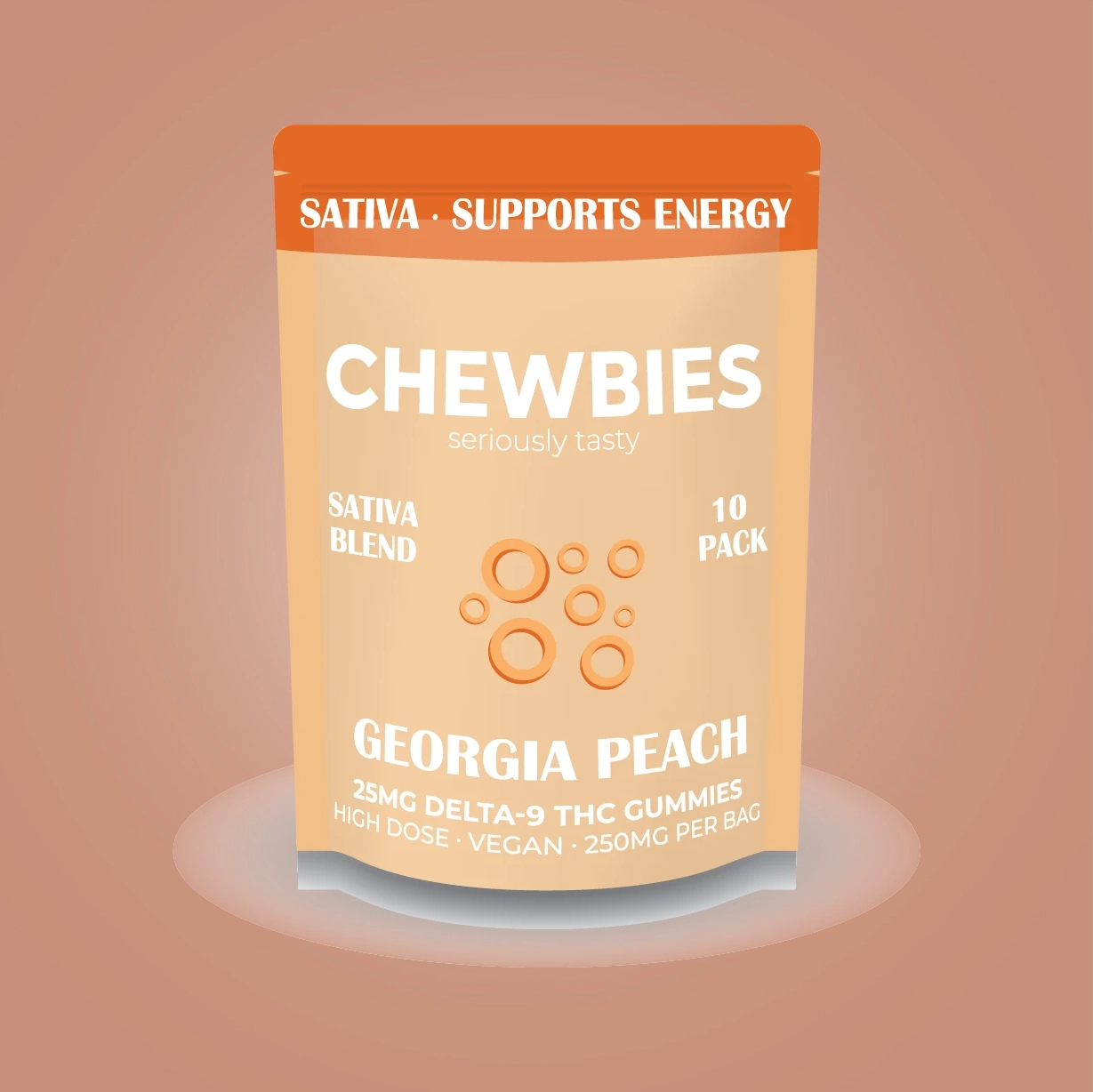 Chewbies 250mg 10ct Bag