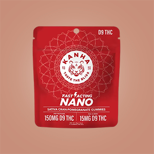 Kanha Fast Acting Nano Gummies Cran-Pomegranate 10ct