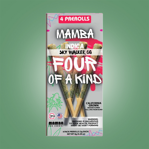 Sky Walker OG Mamba Madness Full Spectrum Blend Pre-Roll 4ct 8G