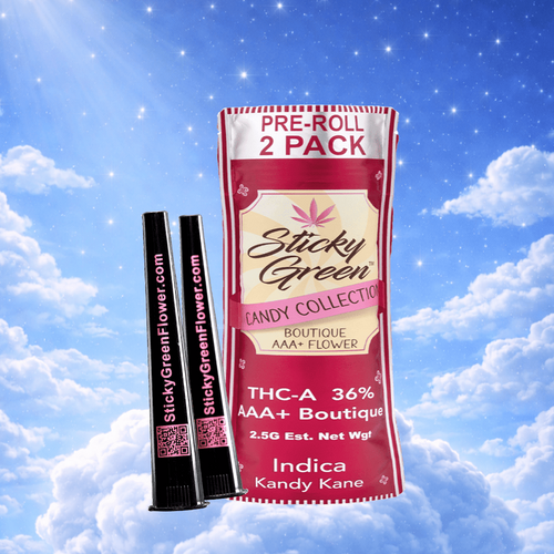 Sticky Green Candy Collection Preroll 2ct